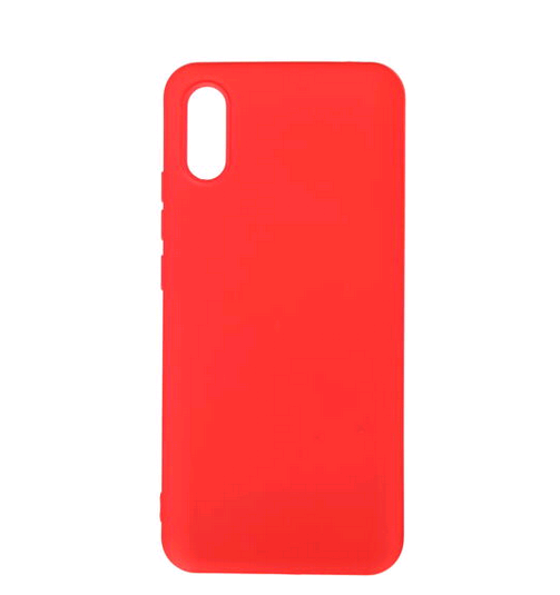 фото Чехол накладка для Xiaomi Redmi 9A Red Line Ultimate силикон красная