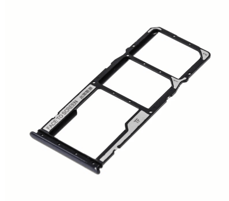 Держатель сим для Xiaomi Mi Note 10 черный