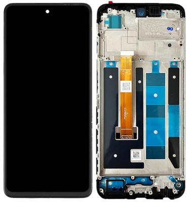 Дисплей для Realme C55/Oppo A58 (G) + тачскрин черный с рамкой o Дисплей для Realme C55/Oppo A58 (G) + тачскрин черный с рамкой o
