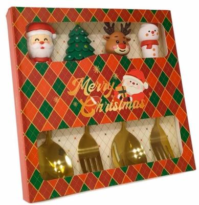 Подарочный набор Ложки вилки 2шт+2шт (SZ4)