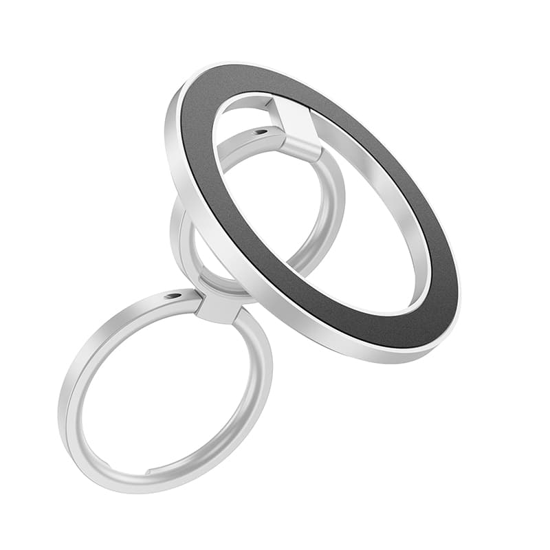 Изображение Магнитное кольцо держатель подставка для телефона Hoco GH2 Clever Magnetic серебро фото Магнитное кольцо держатель подставка для телефона Hoco GH2 Clever Magnetic серебро