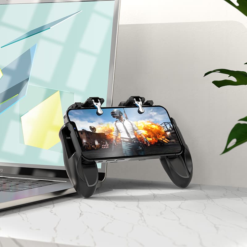 Изображение Держатель-джойстик игровой Borofone BG3 с вентилятором черный фото Держатель-джойстик игровой Borofone BG3 с вентилятором черный