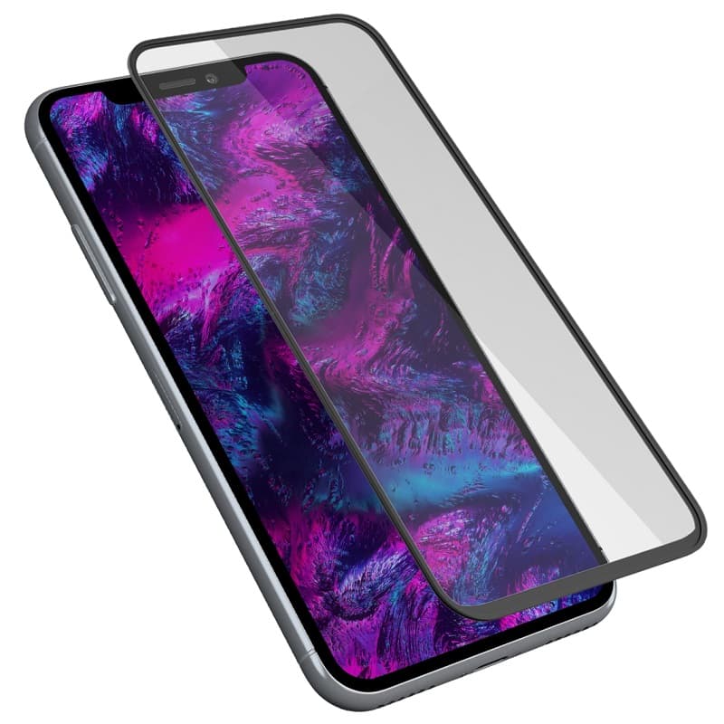 фото Защитное стекло для iphone 14 Pro 6.1 FaisON GL-07 Full Screen 11D 0.33mm защита динамика черное