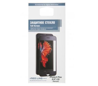 Защитное стекло для iphone 6 Plus 5.5 Red Line Full Screen матовое белое