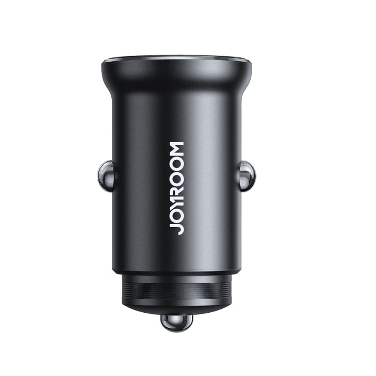 фото Автомобильное зарядное устройство Joyroom JR-CCN06 Mini Metal 2PD 30W Type-C USB-C черное