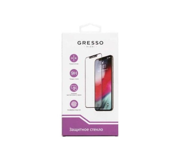 фото Защитное стекло для Huawei Honor 30i/Y8p Gresso Full Screen черное