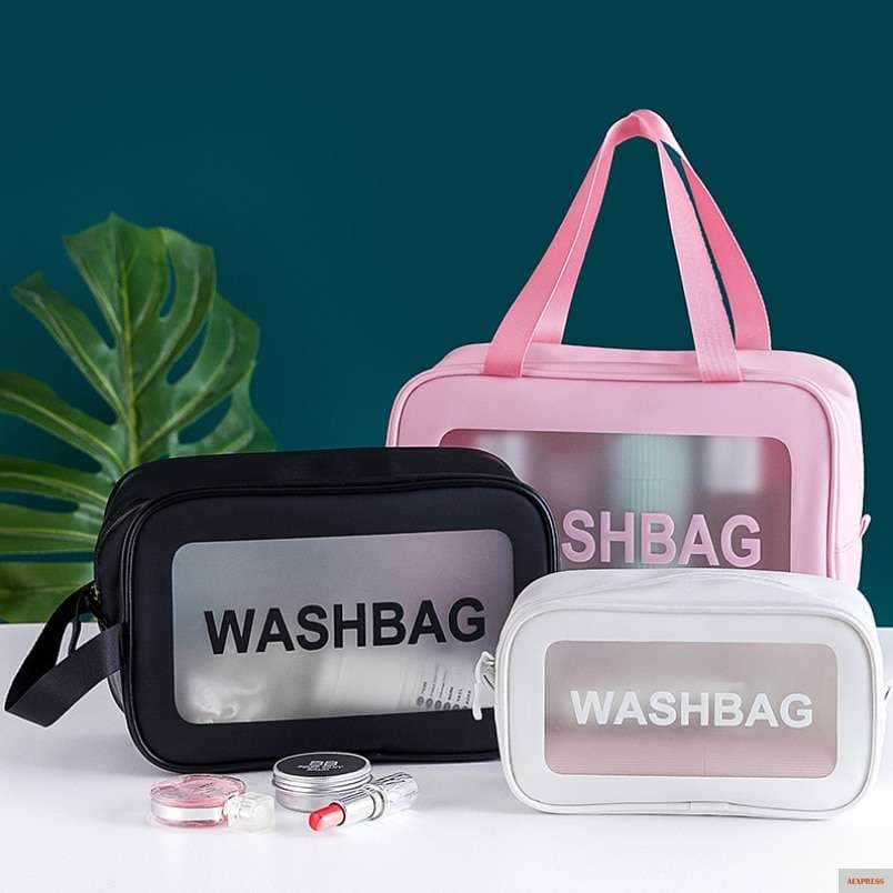 Сумочка косметичка клатч пенал Washbag черная 20,5*7*13см Сумочка косметичка клатч пенал Washbag черная 20,5*7*13см