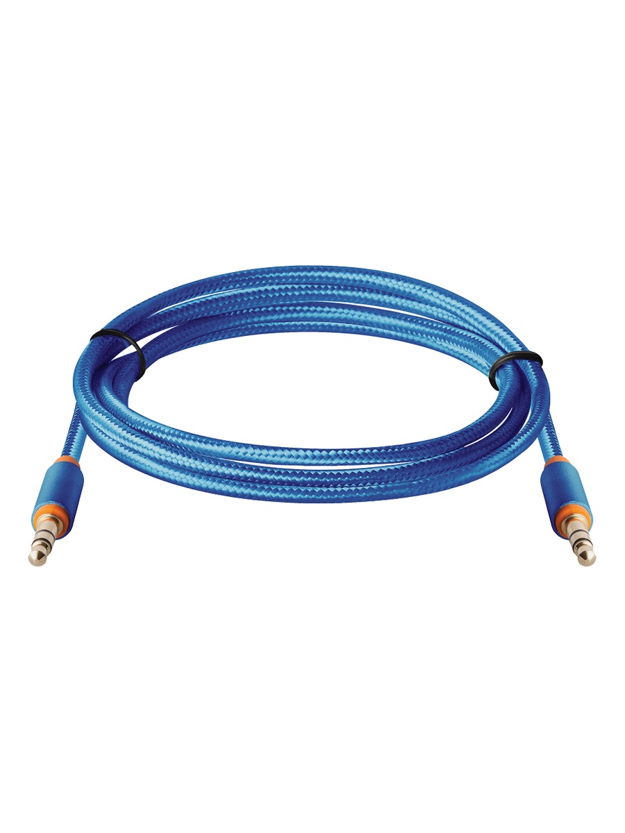 Кабель Aux DEFENDER JACK01-03 1,2м синий Кабель Aux DEFENDER JACK01-03 1,2м синий