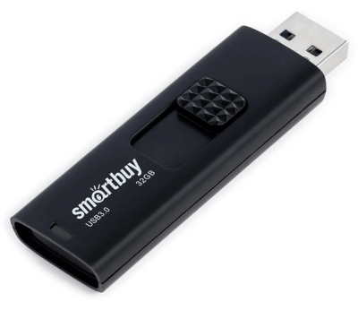 Флеш-накопитель Smartbuy Fashion черная USB 3.0/3.1 32Gb