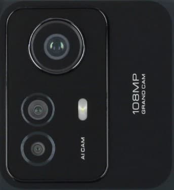 Стекло камеры для Xiaomi Redmi Note 12S черное