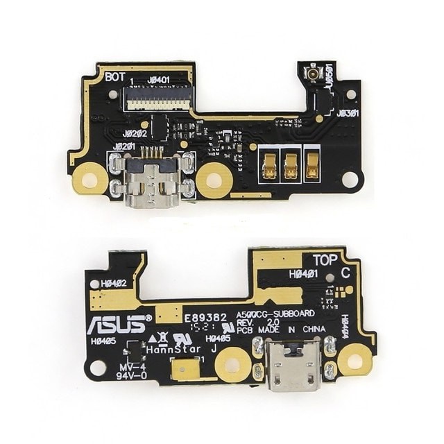 Шлейф для  Asus Zenfone 5/A500CG +разъем зарядки 