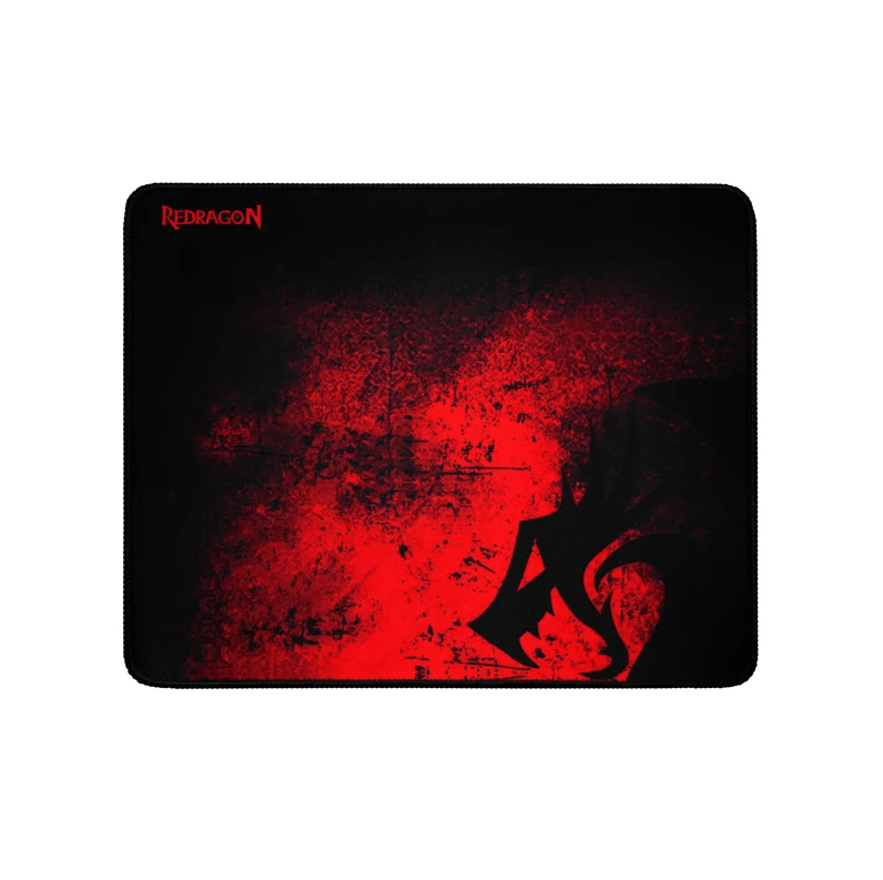 Мышь проводная Redragon M601-BA черно-красная + коврик 