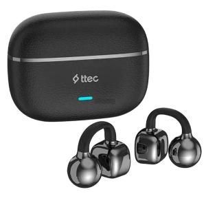 Наушники беспроводные TTEC AirBeat Onyx черные клипса