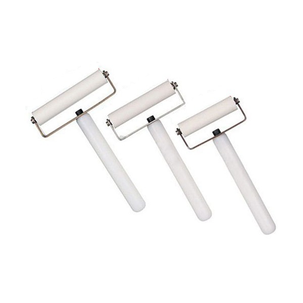 Валик прижимной резиновый, с ручкой, 150мм