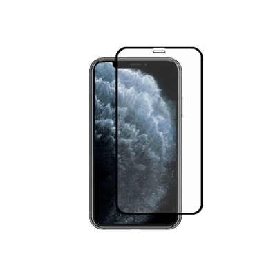 Защитное стекло для iphone 13 Pro Max/14 Plus 6.7 Fixtor HD Plus Super protect черное тех пак