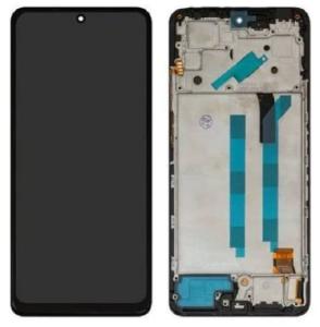 Дисплей для Xiaomi Redmi Note 12 Pro 4G (G) + тачскрин черный c рамкой OLED 