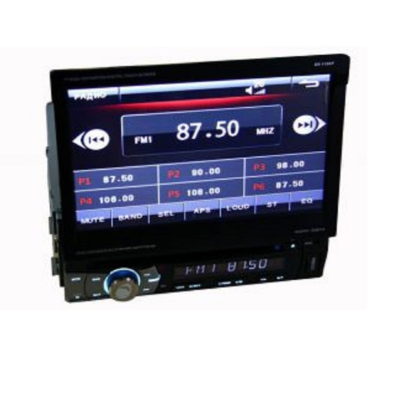 фото Автомагнитола выдвижная ELEMENT-5 E5-1138T двухдиновая GPS/Bluetooth/Usb/Micro/Aux/FM