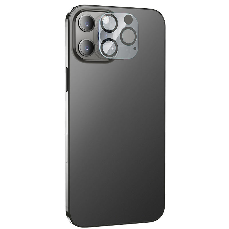 фото Защитное стекло на камеру для iphone 12 6.1 HOCO V11 прозрачное