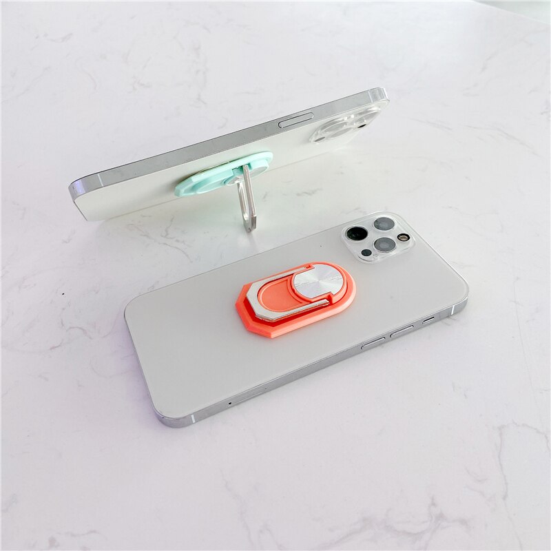 фото POPSOCKET попсокет для телефона прямоугольный с кольцом красный
