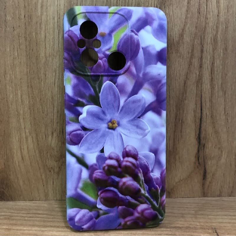 фото Чехол накладка для Xiaomi Redmi 9C Gresso Цветы 9 силикон черный