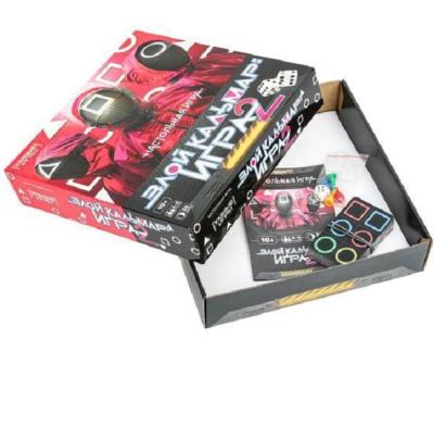 Настольная игра-ходилка Злой кальмар игра 2 40 карточек Умные игры