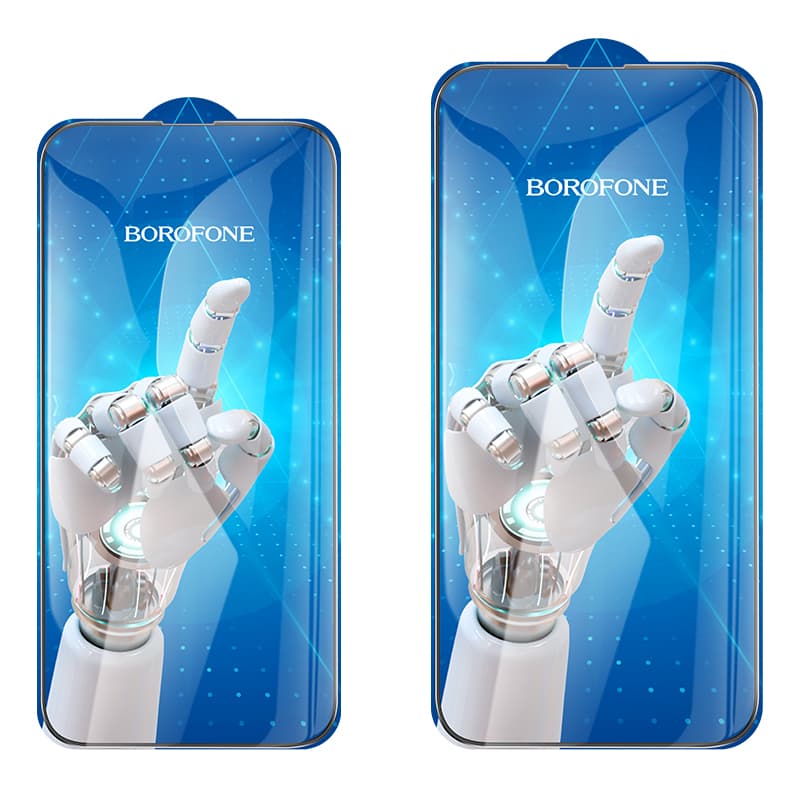 фото Защитное стекло для iphone 17 Pro (6.3) Borofone BF6 3D черное