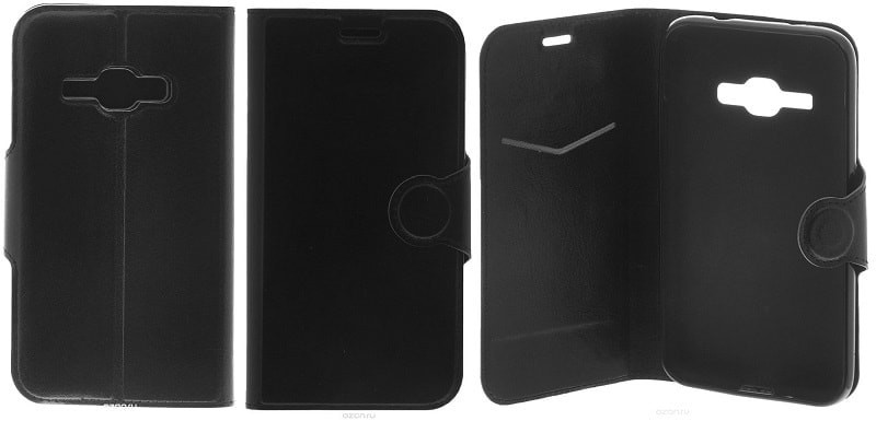 фото Чехол-книжка для Xiaomi Redmi 5 Red Line Book Type черный