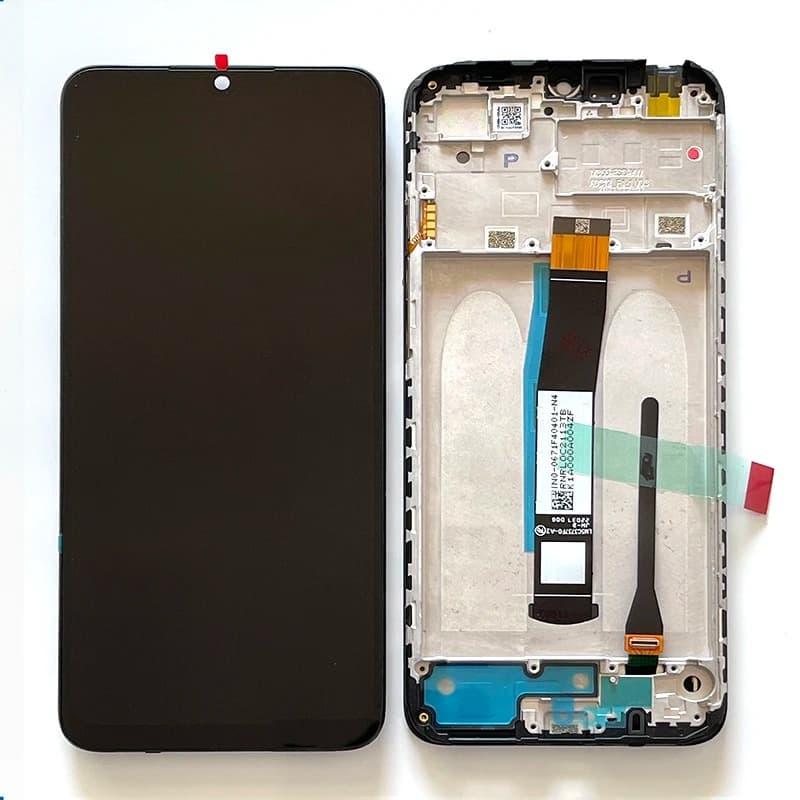Дисплей для Xiaomi Redmi 10C/Poco C40 + тачскрин черный с рамкой o