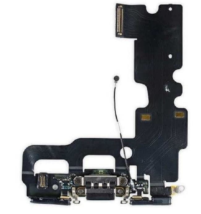 Шлейф для iphone 7 на системный разъем/микрофон черный o