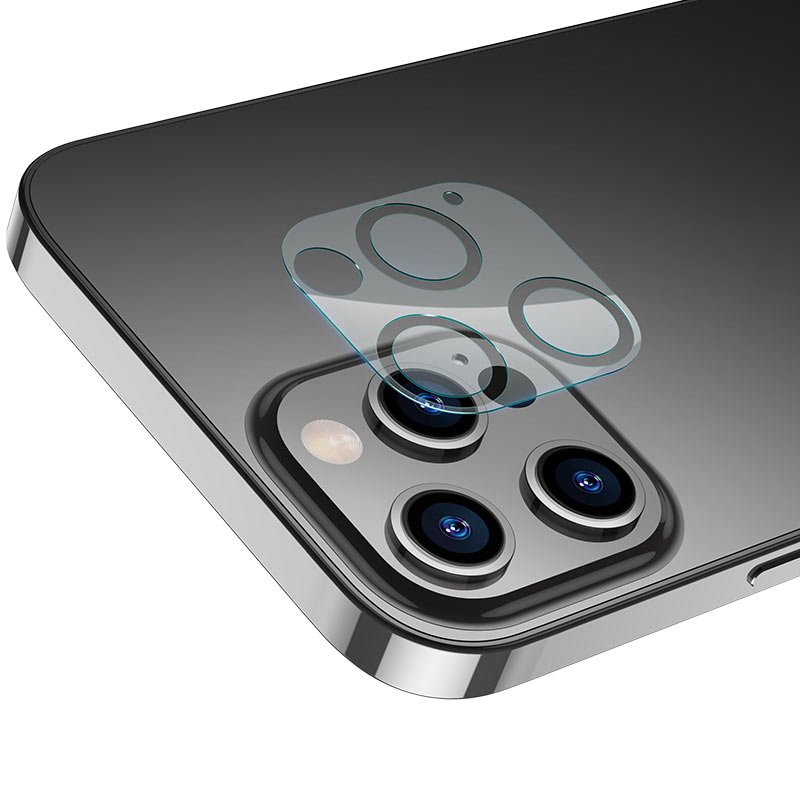 фото Защитное стекло на камеру для iphone 12 6.1 HOCO V11 прозрачное