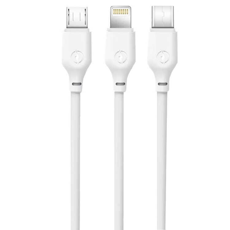 фото Автомобильное зарядное устройство + кабель Lightning 8 pin xomobile TZ08 2USB 2,1A белый 