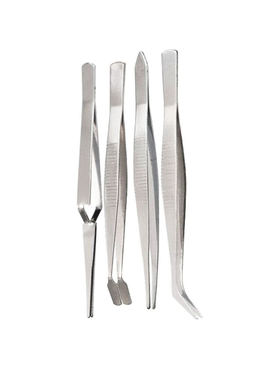 Набор пинцетов из нержавеющей стали, 4 шт, Sparta 914845 SPARTA 914845