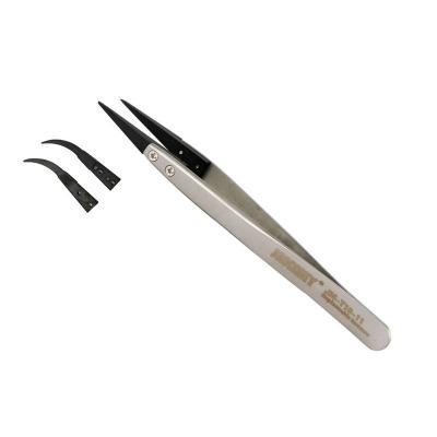 Пинцет Jakemy JM T10-11 со сменным наконечником