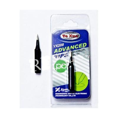 Жало к паяльнику YA XUN YX 208 i прямое, тонкое (черный)