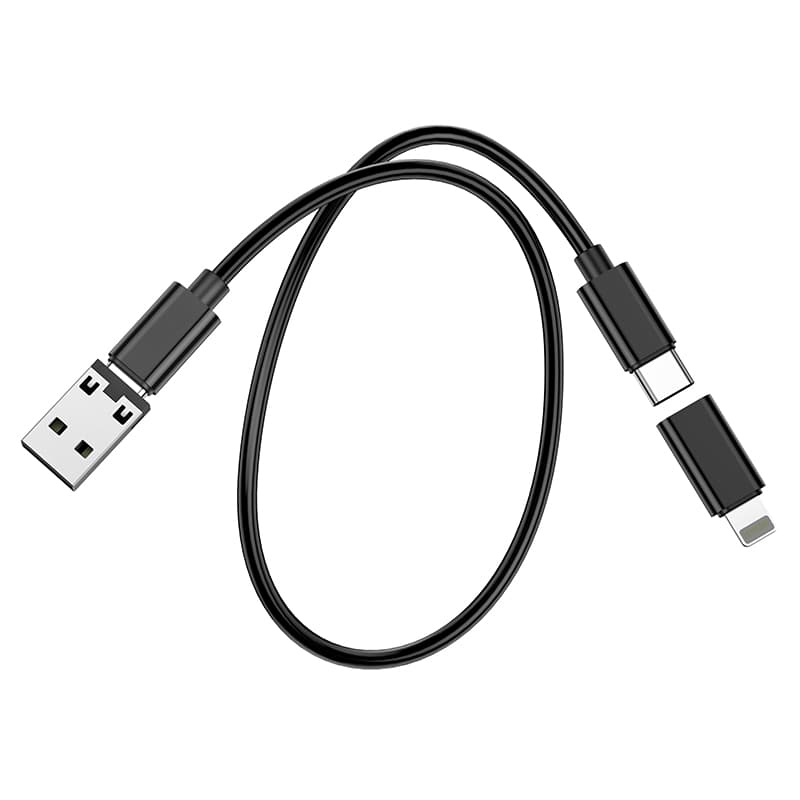 Многофункциональный набор переходников адаптеров Hoco U114 60W 3A черный