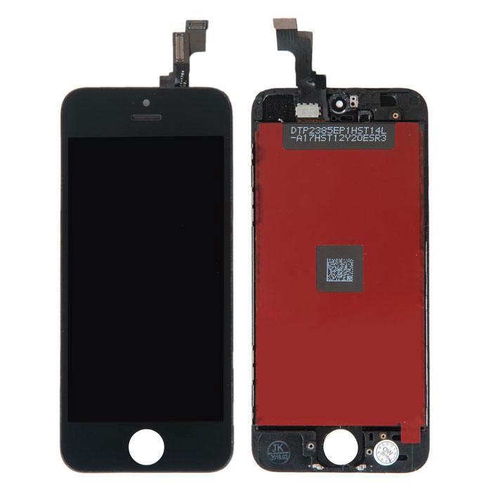 Дисплей для iphone 5S с тачскрином черный OEM