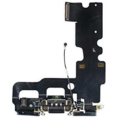 Шлейф для iphone 7 на системный разъем/микрофон черный o