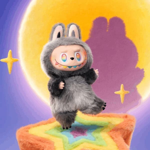 Мягкая игрушка сюрприз лабу 19см