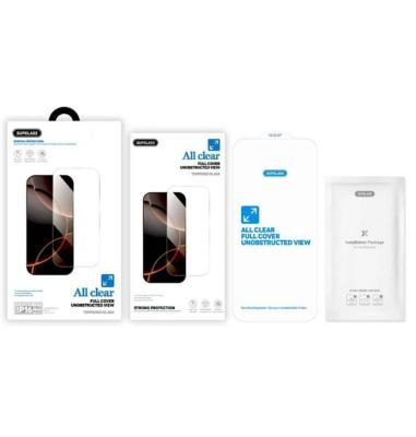 Защитное стекло для iphone 16 Pro (6.3) SupGlass SG-03 самоклеющееся прозрачное