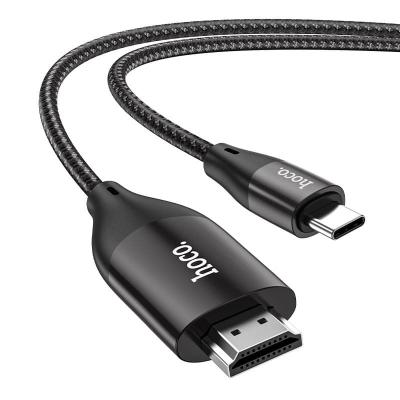 Кабель Type-C - HDTV 4K Ulta HD Hoco UA16 2м черный