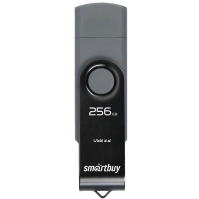 Флеш-накопитель Smartbuy Twist Dual USB 3.0/3.1 Type-C/Type-A 256Gb