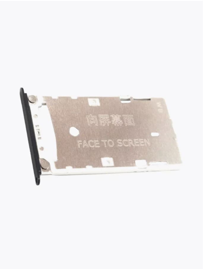 Держатель сим для Xiaomi Redmi 4X черный