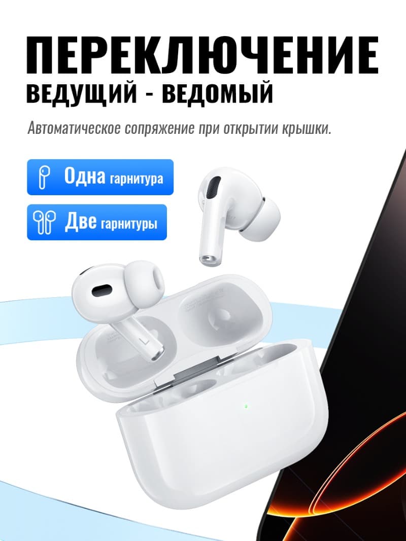 Изображение Наушники беспроводные Hoco EW49 белые фото Наушники беспроводные Hoco EW49 белые