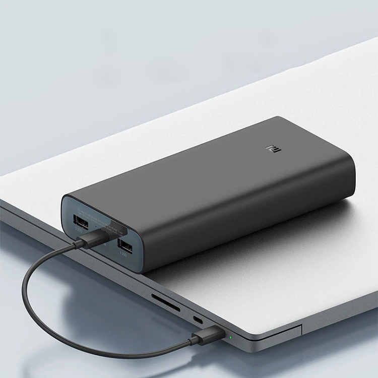 Изображение Внешний аккумулятор повербанк Xiaomi Mi Power Bank 20000mAh 50W черный фото Внешний аккумулятор повербанк Xiaomi Mi Power Bank 20000mAh 50W черный