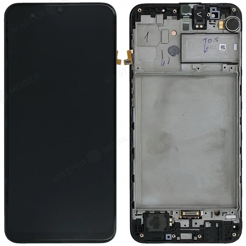 Дисплей для Samsung M31/M315 + тачскрин черный с рамкой OLED Дисплей для Samsung M31/M315 + тачскрин черный с рамкой OLED