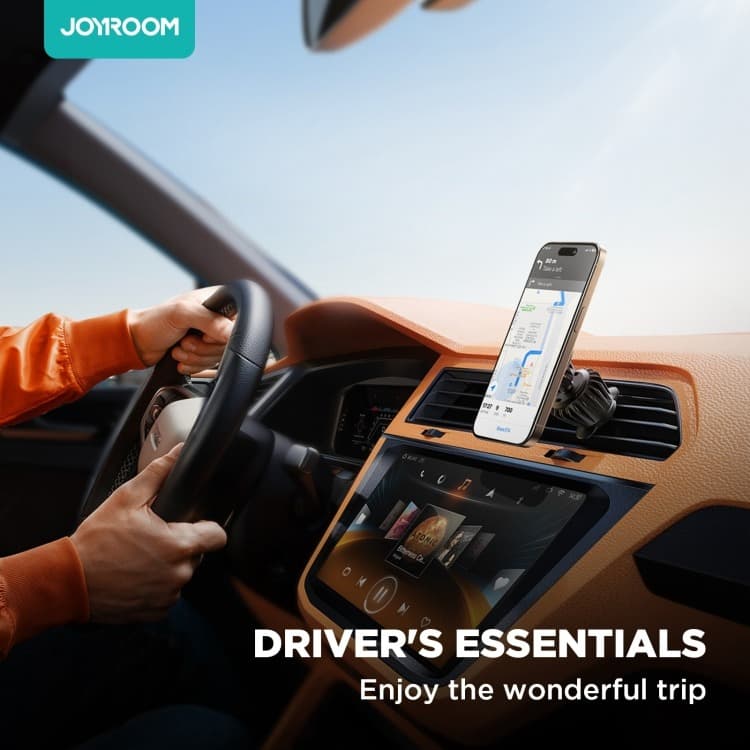 фото Автомобильный держатель для телефона Joyroom JR-ZS406 магнитный в решетку вентиляции черный (A-12)