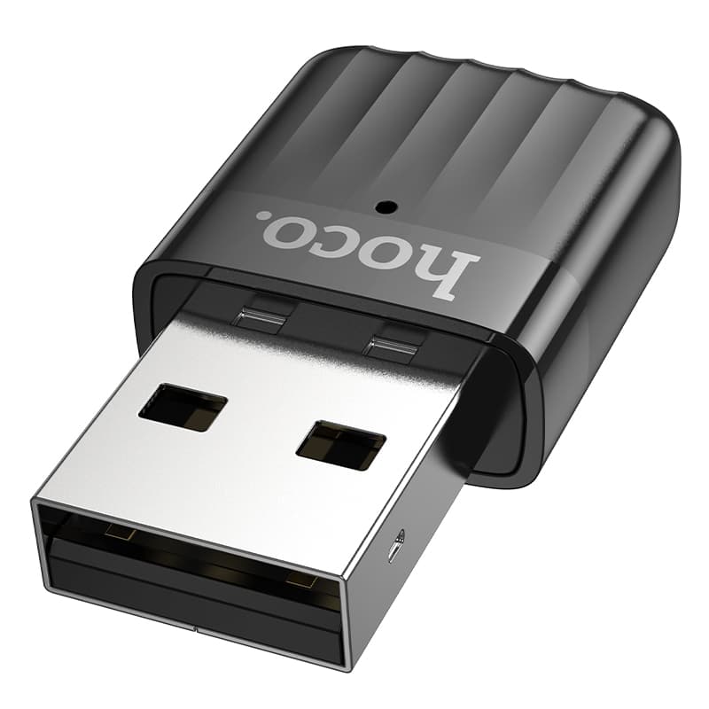 USB адаптер Wi-Fi5 HOCO HI33 двухдиапазонный черный (USB2.0 2.4ГГц до 650Мбит/с)
