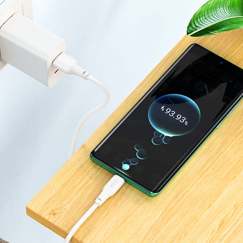 Кабель для зарядки Type-C USB HOCO X93 100W 1м белый