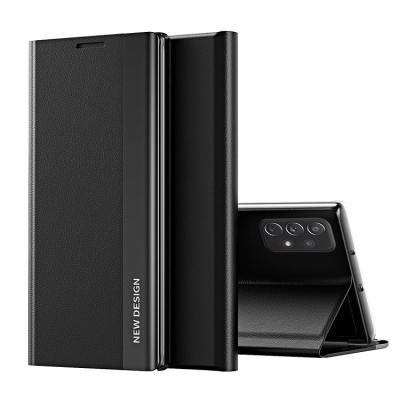 Чехол-книжка для Samsung S21 New Design с магнитом черный