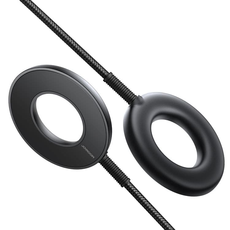 фото Беспроводное зарядное устройство магнитное Joyroom JR-WQM03 15W в USB-A/USB-C Type-C черное
